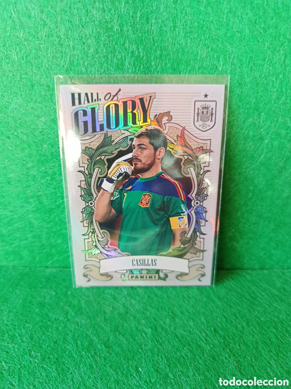 Cromos de F&uacute;tbol: IKER CASILLAS PANINI TRIBUTO ESPA&Ntilde;A