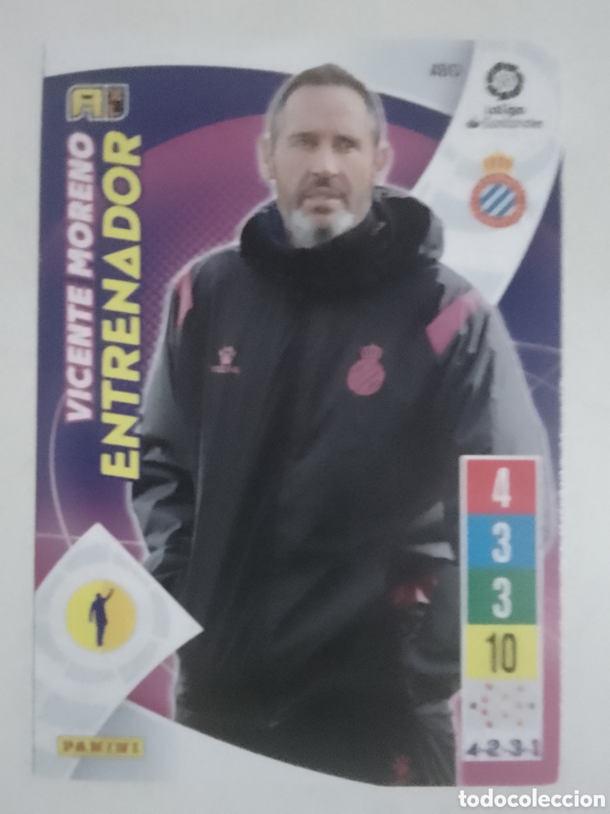 Cromos de F&uacute;tbol: Adrenalyn XL 2021-22 n&deg; 480 Vicente Moreno &bull; Real Sociedad.
