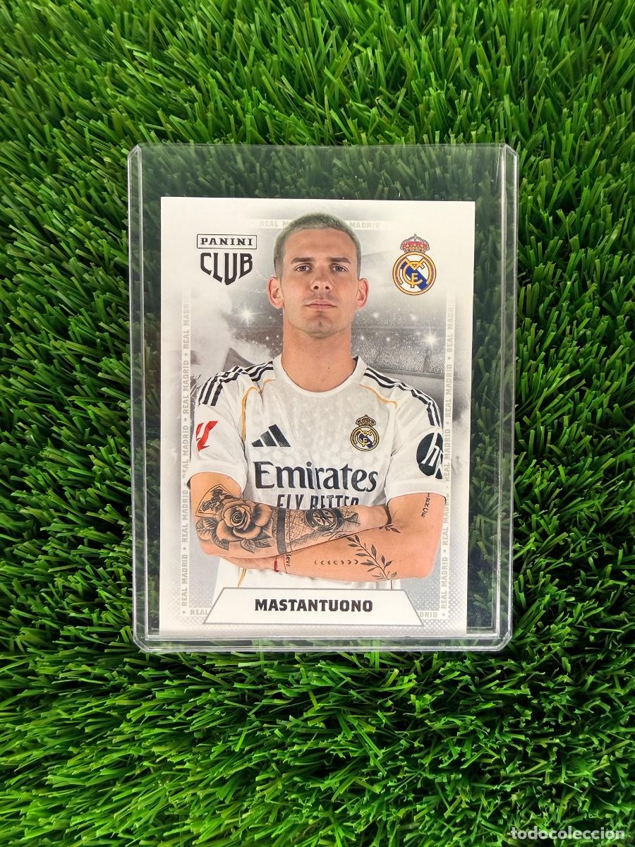 Cromos de F&uacute;tbol: N&ordm; 25 Mastantuono ADN Real Madrid CF Panini Club Real Madrid CF 25 26