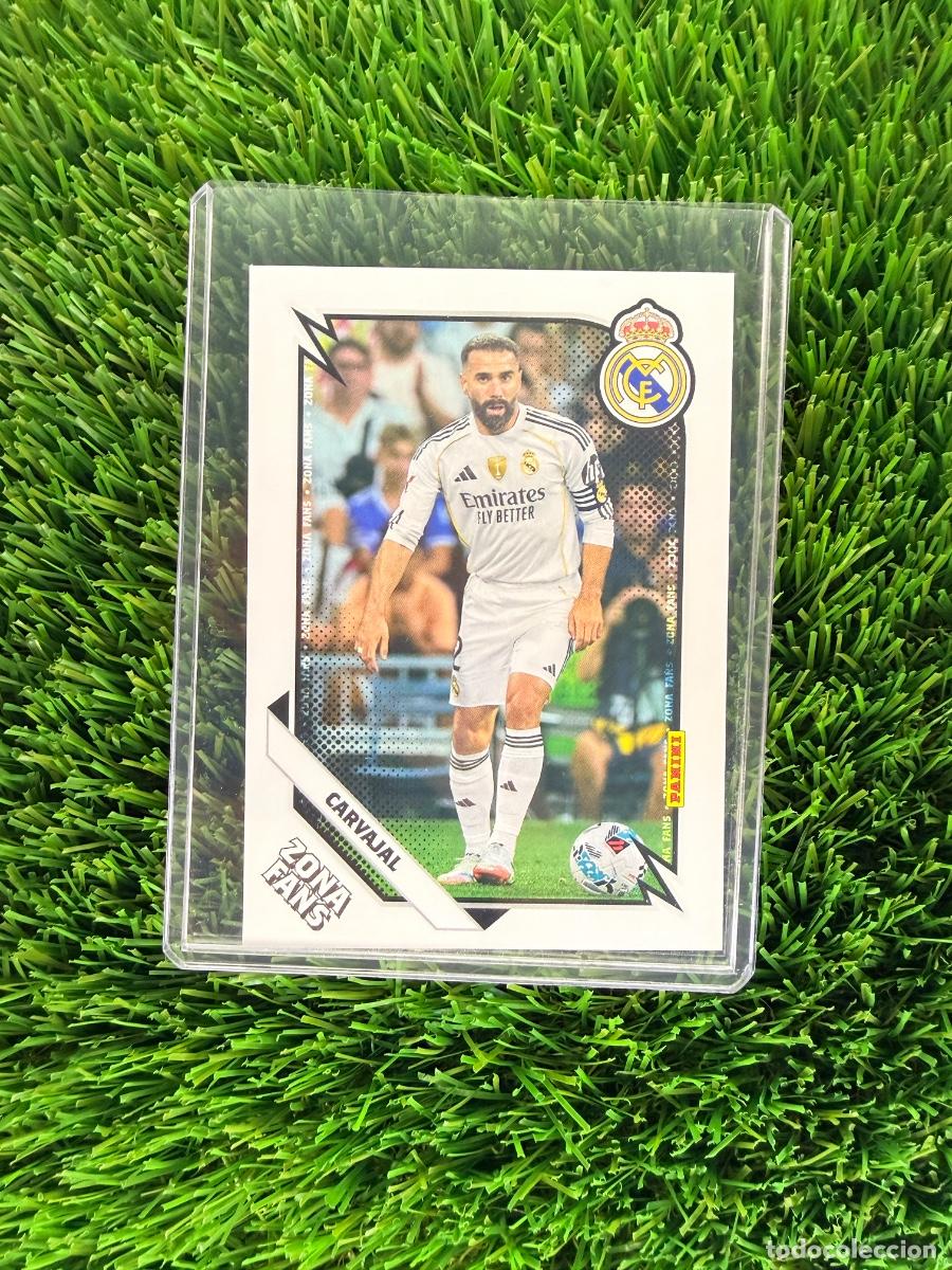 Cromos de F&uacute;tbol: N&ordm; 31 Carvajal Zona Fans Real Madrid CF Panini Club Real Madrid CF 25 26