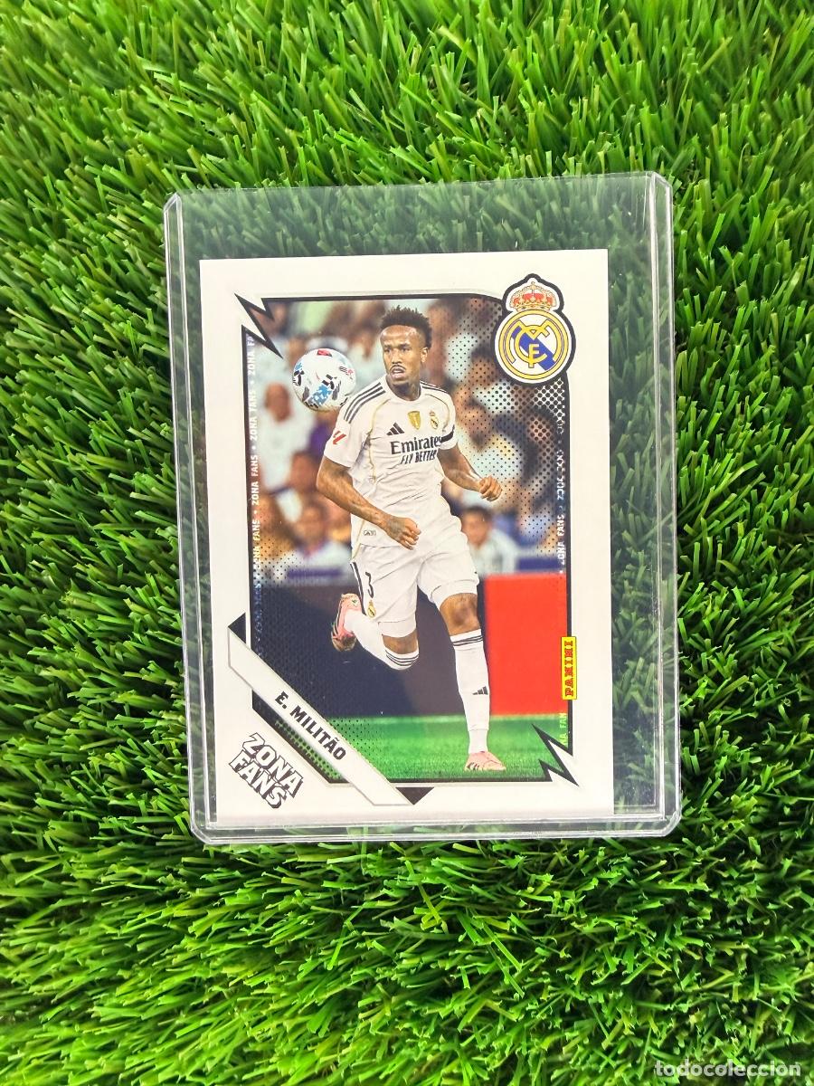 Cromos de F&uacute;tbol: N&ordm; 33 Militao Zona Fans Real Madrid CF Panini Club Real Madrid CF 25 26