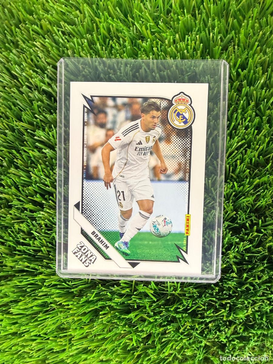 Cromos de F&uacute;tbol: N&ordm; 41 Brahim Zona Fans Real Madrid CF Panini Club Real Madrid CF 25 26