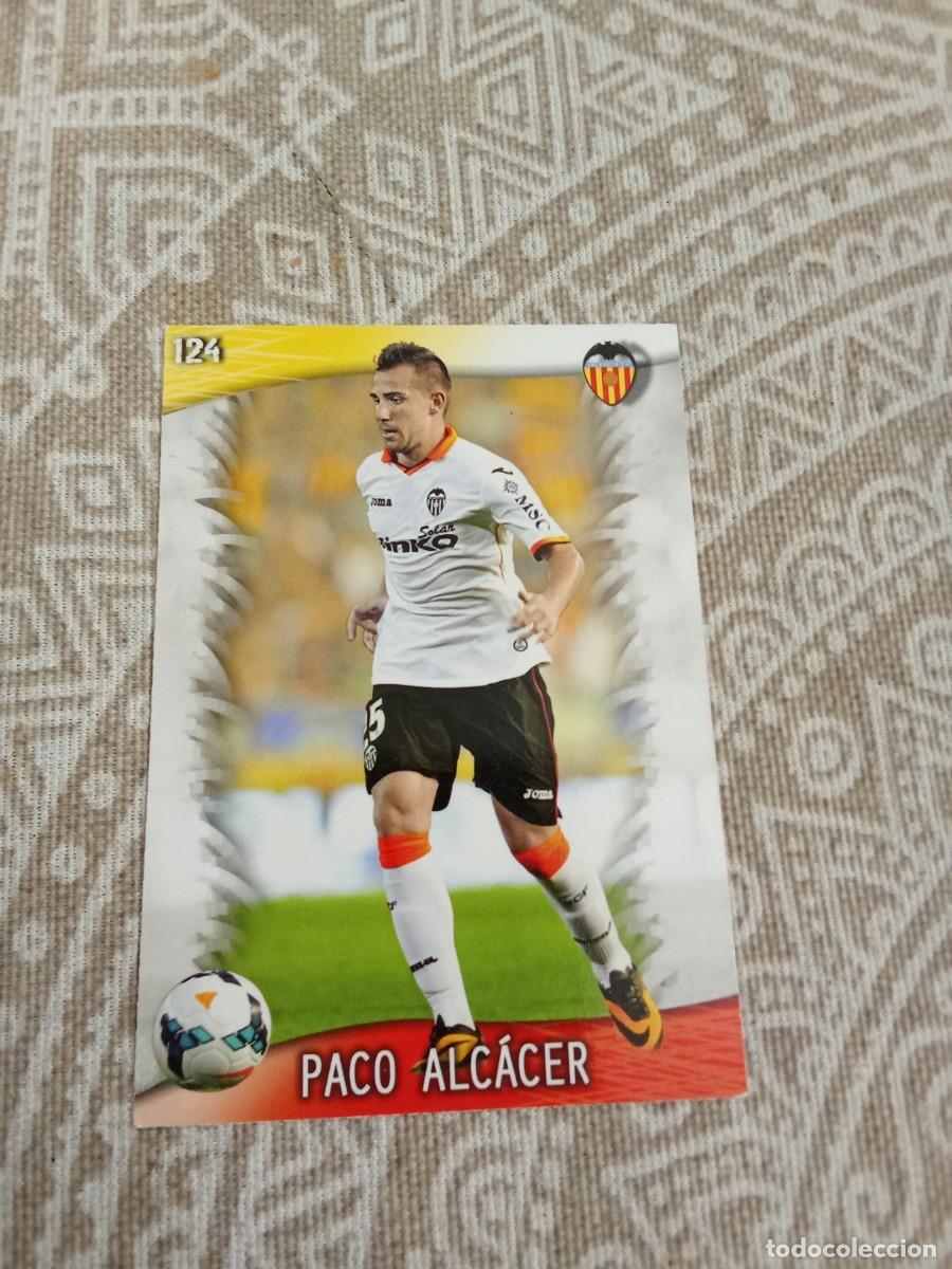 Cromos de F&uacute;tbol: 124 paco Alc&aacute;cer valencia quiz game collection 2014
