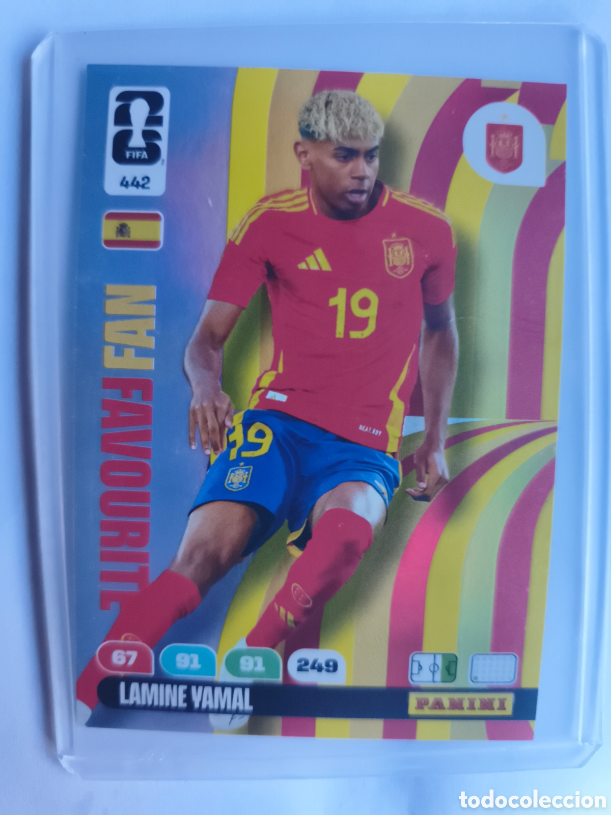 Cromos de F&uacute;tbol: FIFA 2026 LAMINE YAMAL FAN FAVOURITE