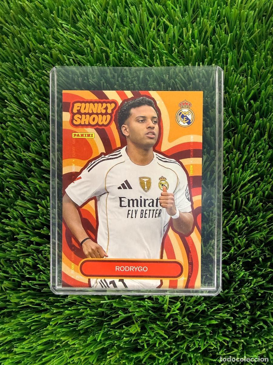 Cromos de F&uacute;tbol: N&ordm; 53 Rodrygo Funky Show Real Madrid CF Panini Club Real Madrid CF 25 26
