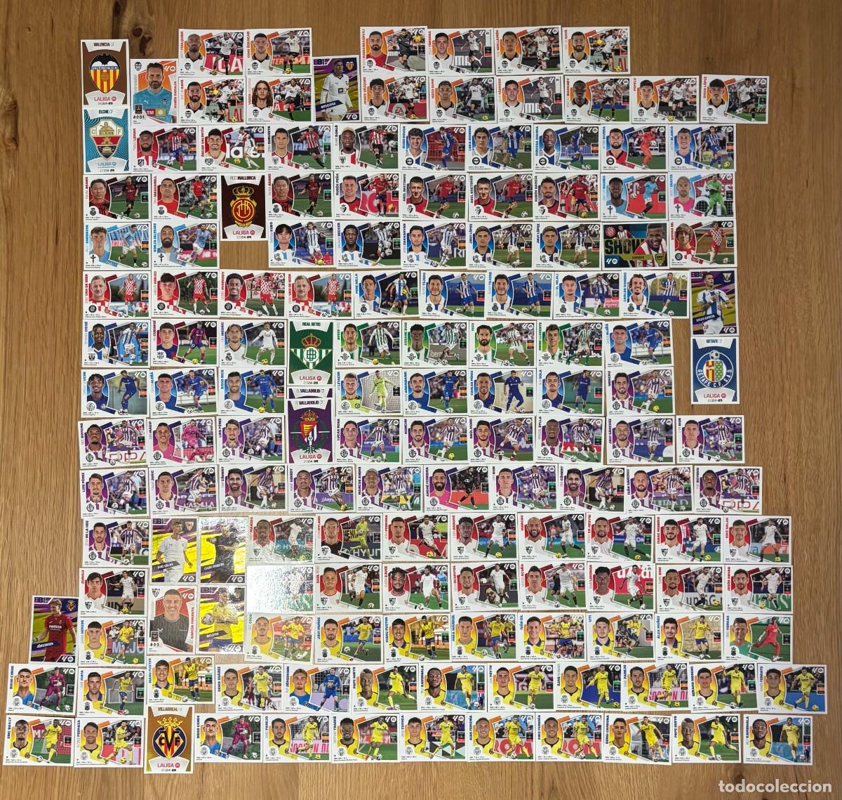 Cromos de F&uacute;tbol: Lote 150 Stickers Liga Este 2024-25 Panini Escudos Baby Boom