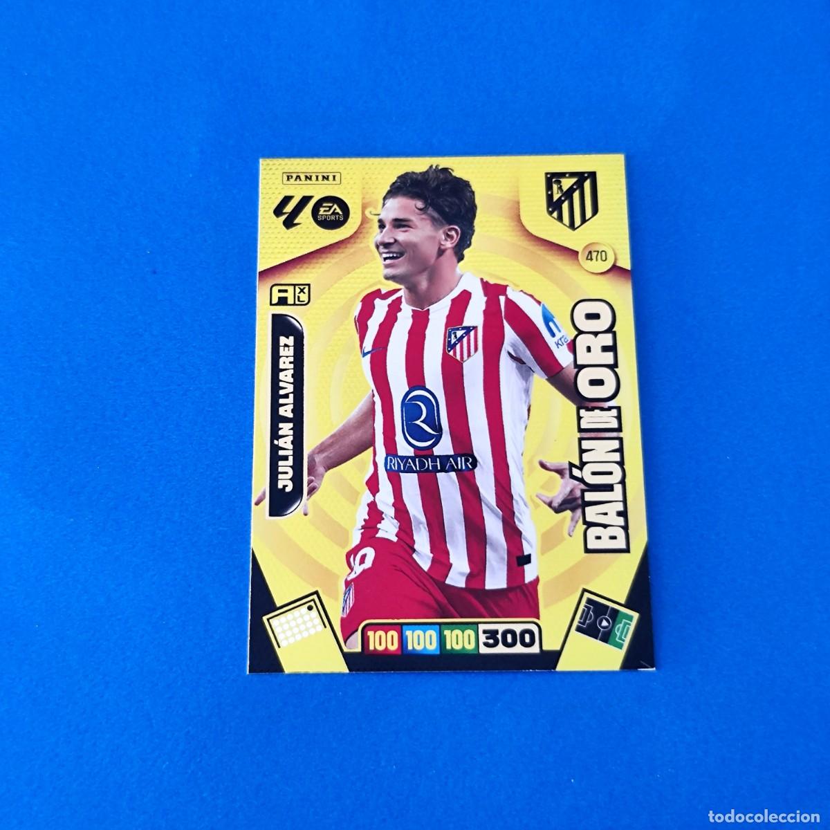 Cromos de F&uacute;tbol: Adrenalyn 2025 2026 / 25 26 Bal&oacute;n de Oro Juli&aacute;n &Aacute;lvarez 470 Atl&eacute;tico de Madrid