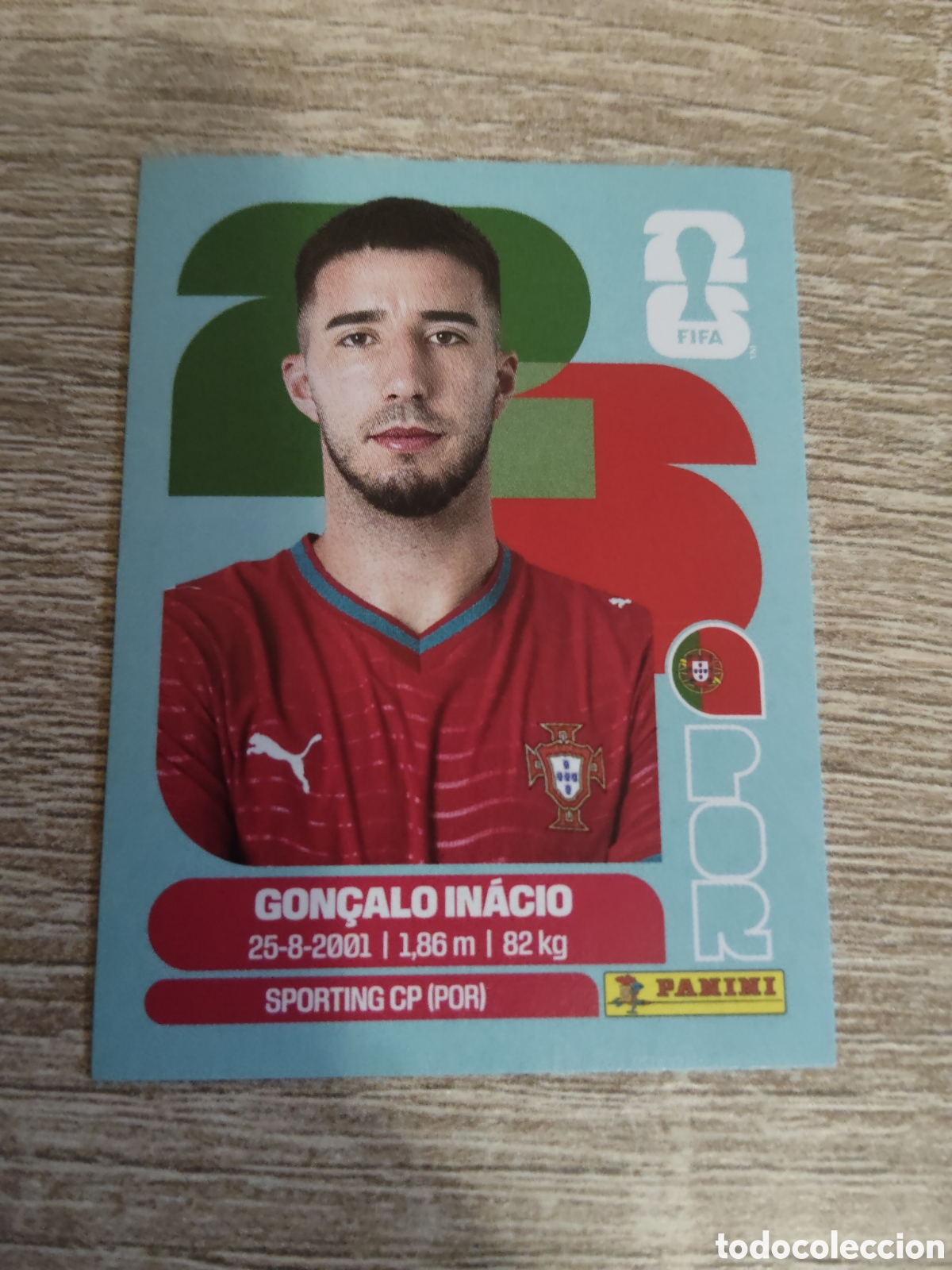 Cromos de F&uacute;tbol: Panini mundial 2026 POR 8 Gon&ccedil;alo In&aacute;cio Portugal