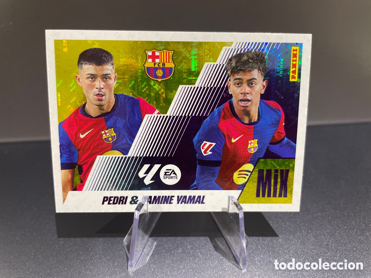 Cromos de F&uacute;tbol: Pedri & Lamine Yamal 20 Mix Liga Este 2025-26 Panini FC Barcelona