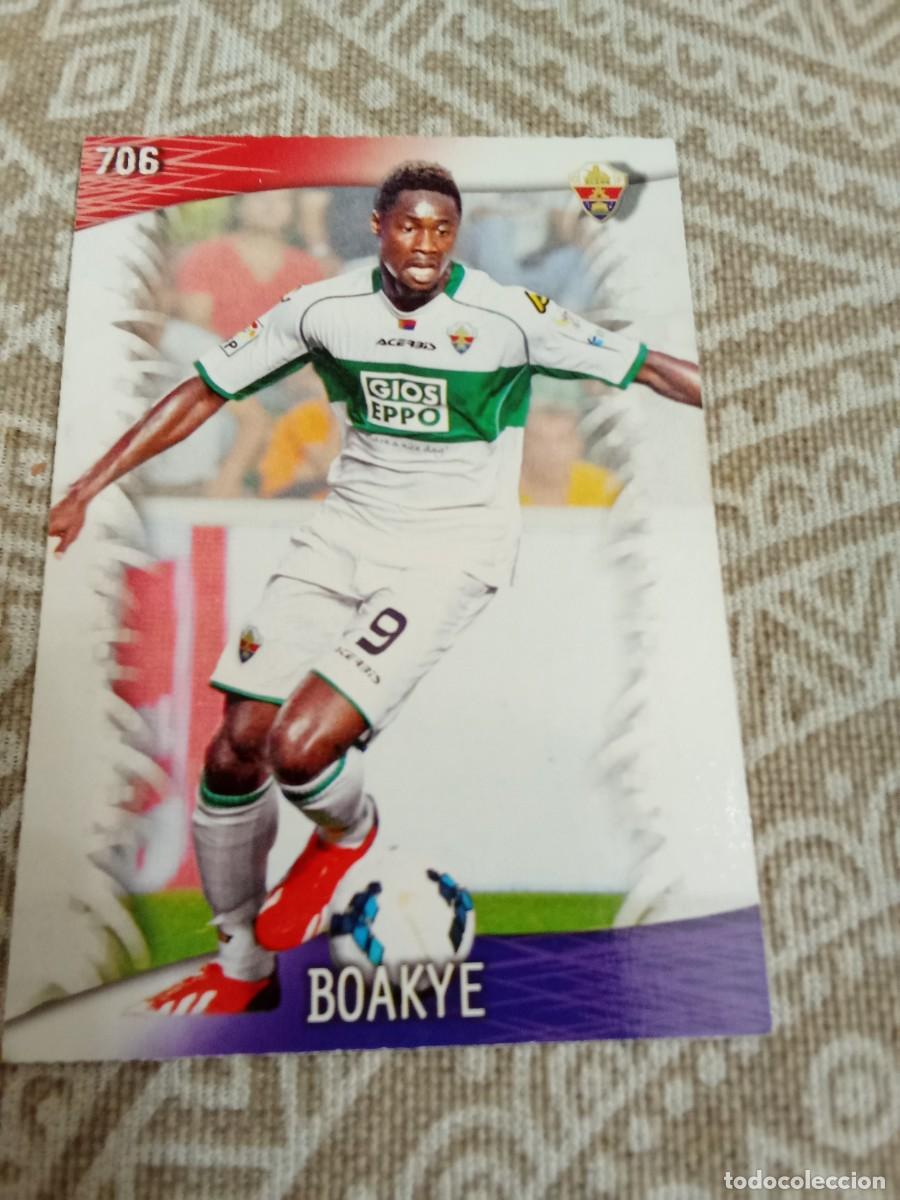 Cromos de F&uacute;tbol: 706 boakye elche &uacute;ltima hora quiz game collection 2014
