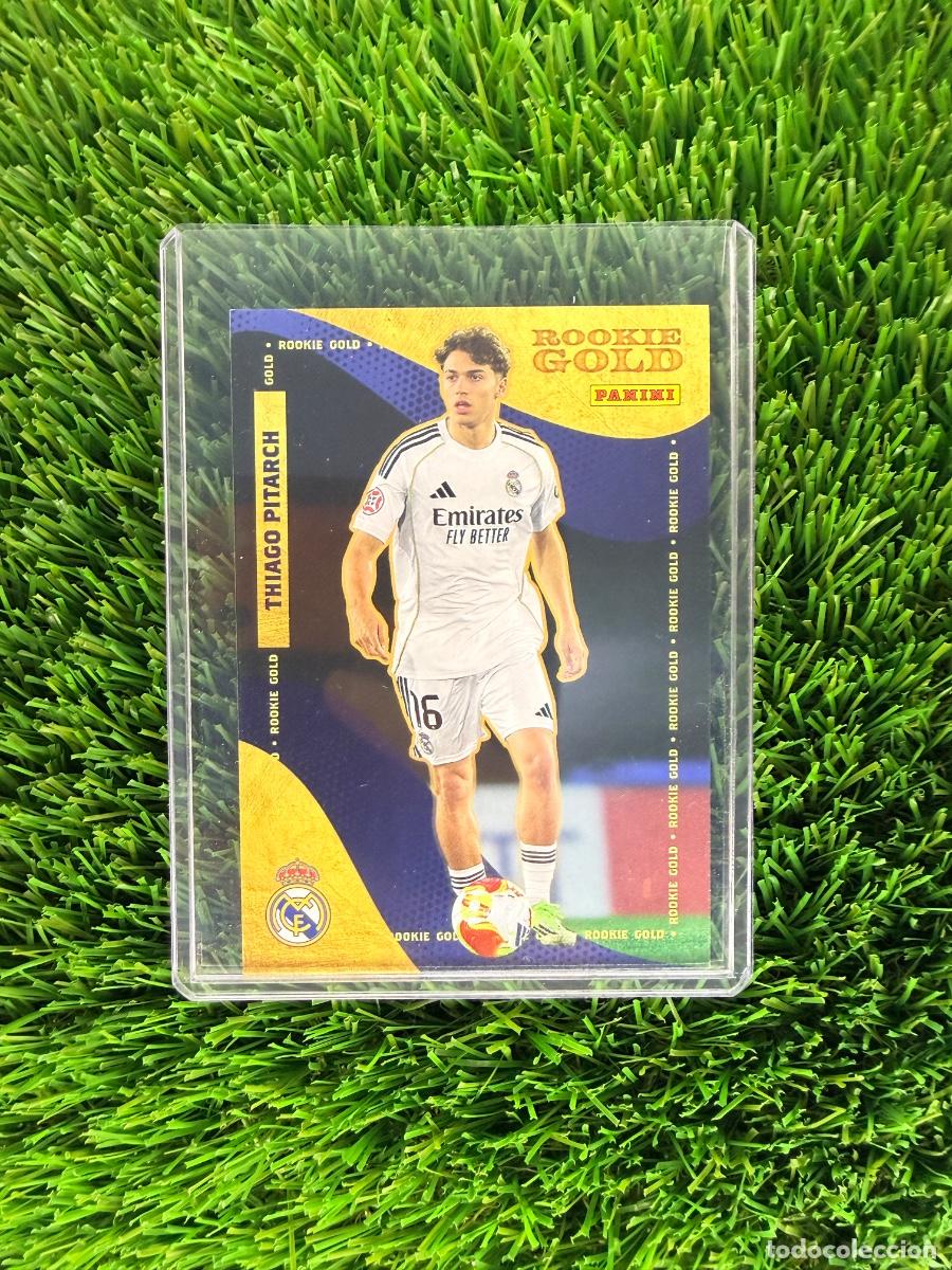 Cromos de F&uacute;tbol: N&ordm; 59 Thiago Pitarch Rookie Gold Real Madrid CF Panini Club Real Madrid CF 25 26