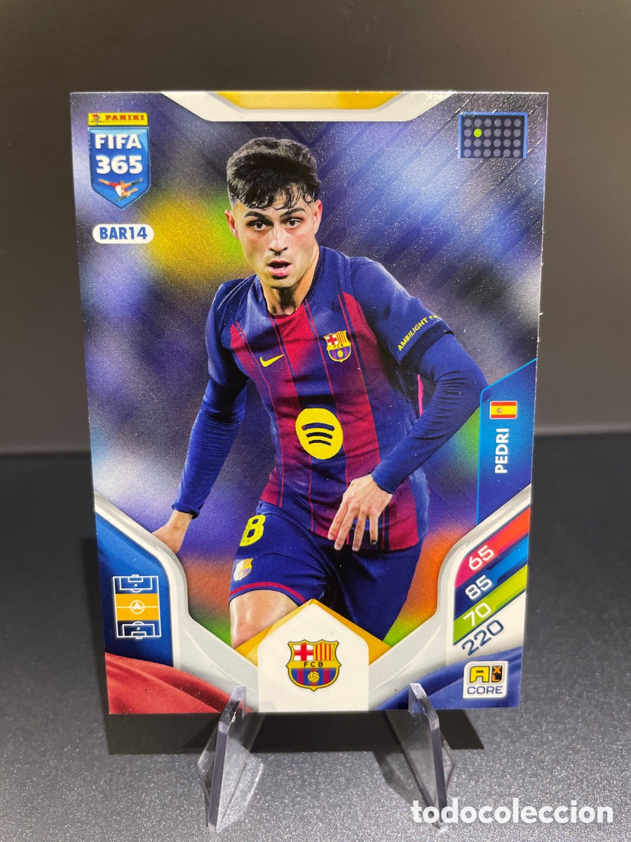 Cromos de F&uacute;tbol: Pedri BAR14 Panini Adrenalyn FIFA 365 2025-26 FC Barcelona