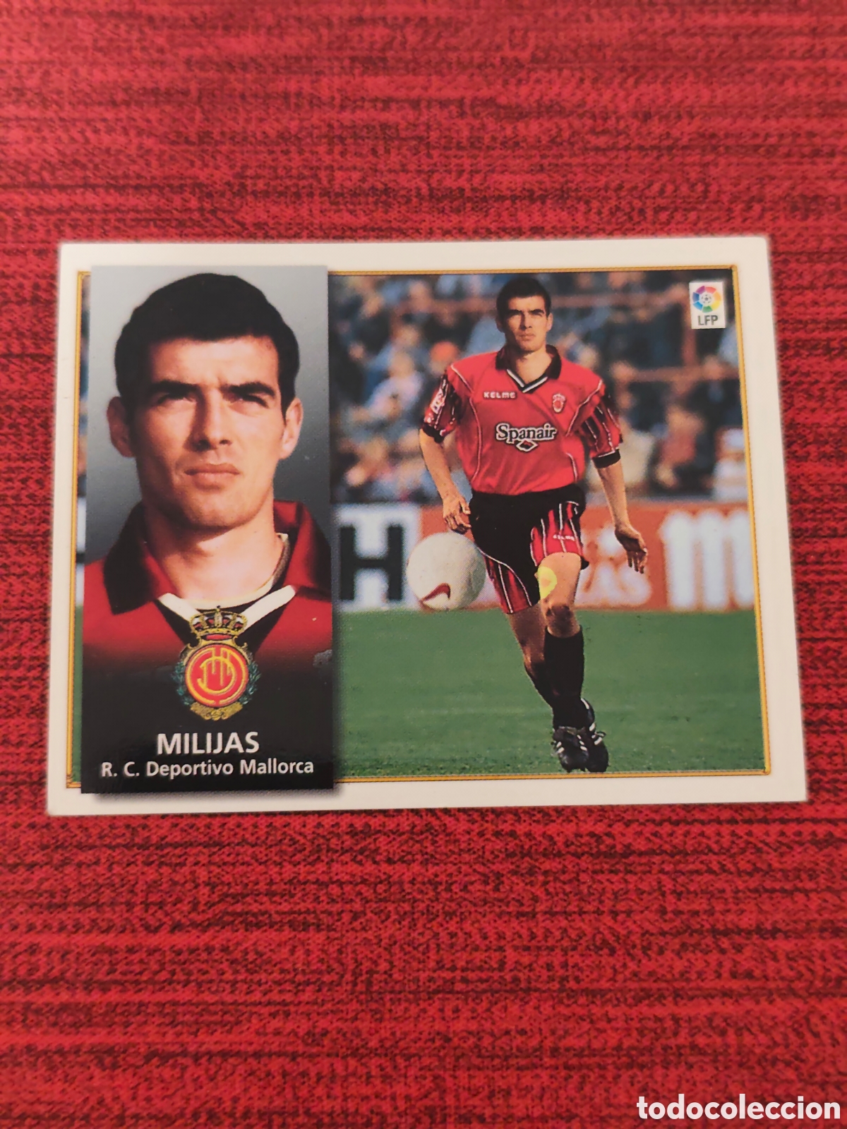 Cromos de F&uacute;tbol: BAJA MILIJAS REAL MALLORCA EDICIONES ESTE 1998 1999