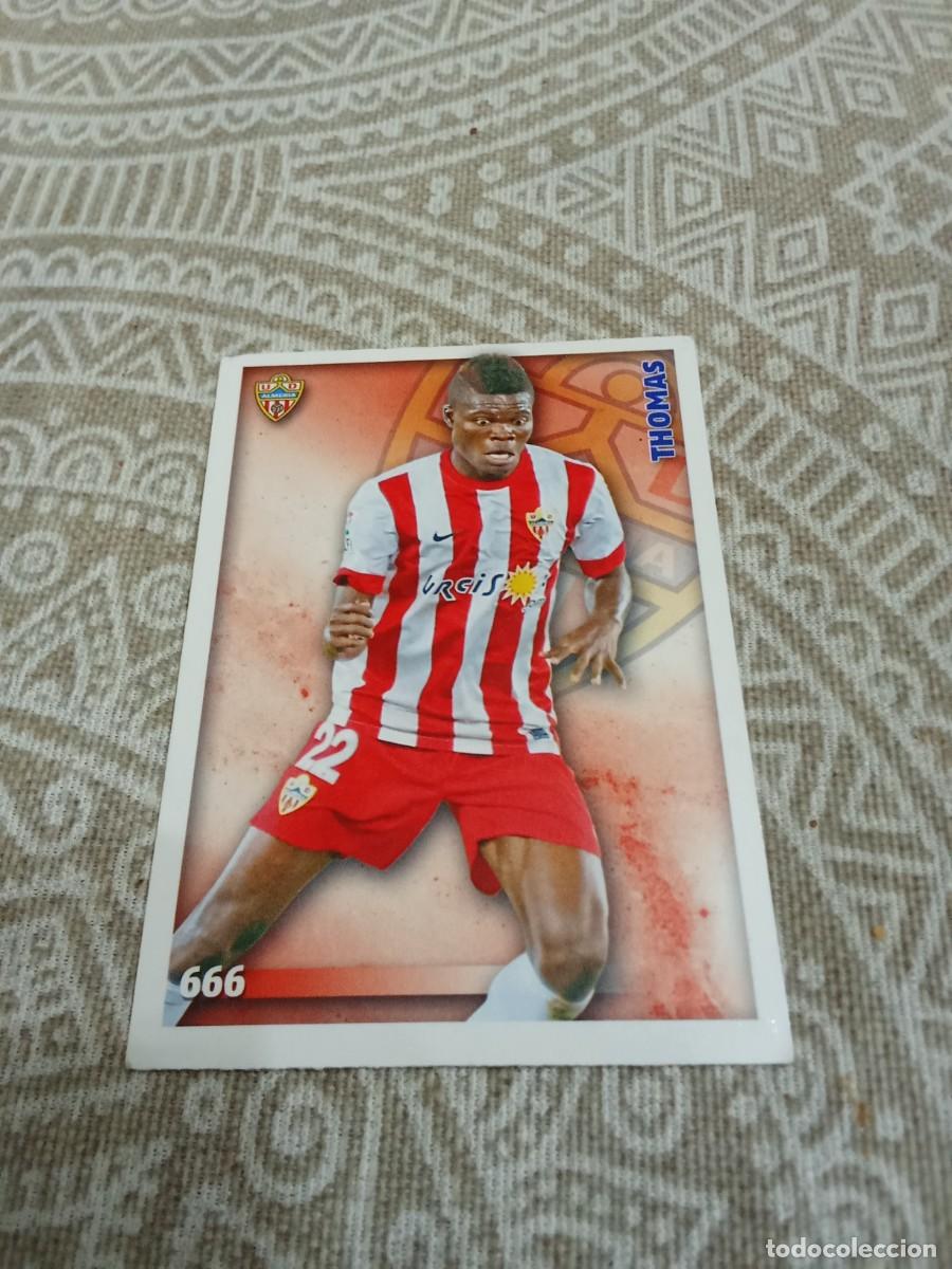 Cromos de F&uacute;tbol: 666 Thomas Almer&iacute;a las fichas de la liga 2015