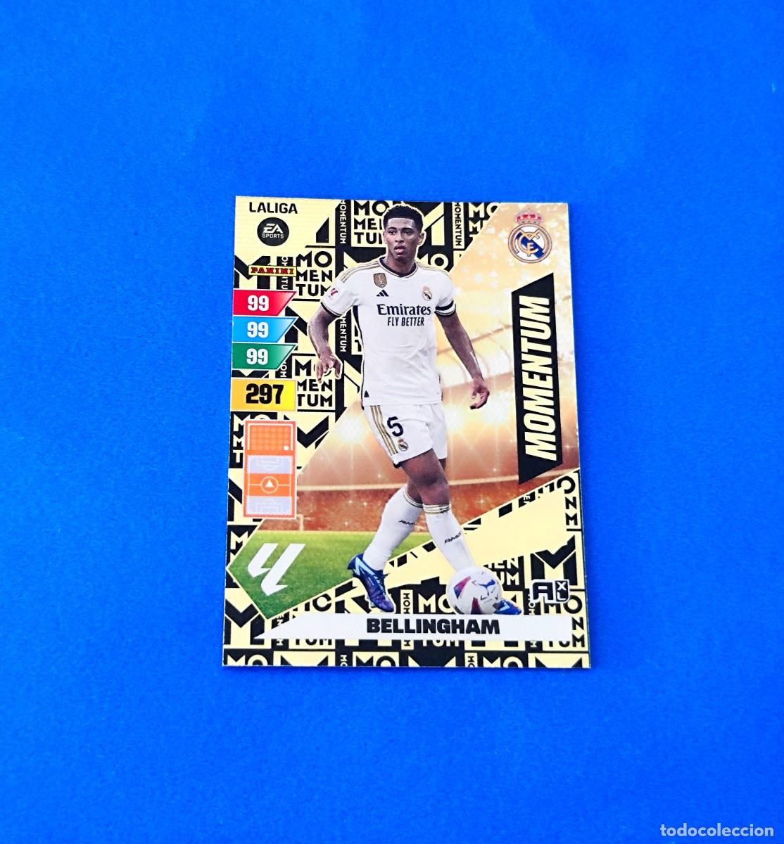 Cromos de F&uacute;tbol: Adrenalyn 2023 2024 / 23 24 Momentum Bellingham Real Madrid