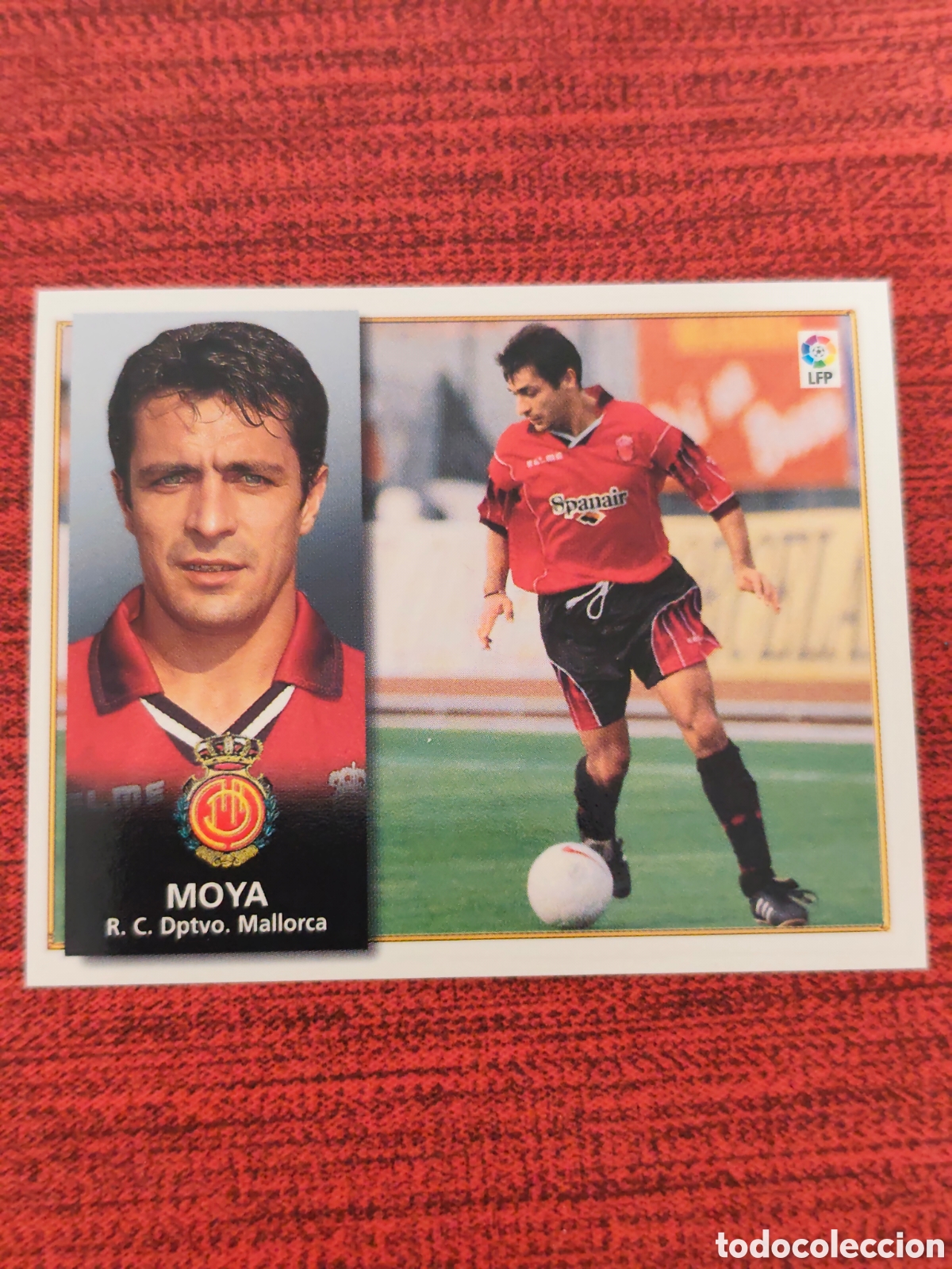 Cromos de F&uacute;tbol: BAJA MOYA REAL MALLORCA EDICIONES ESTE 1998 1999