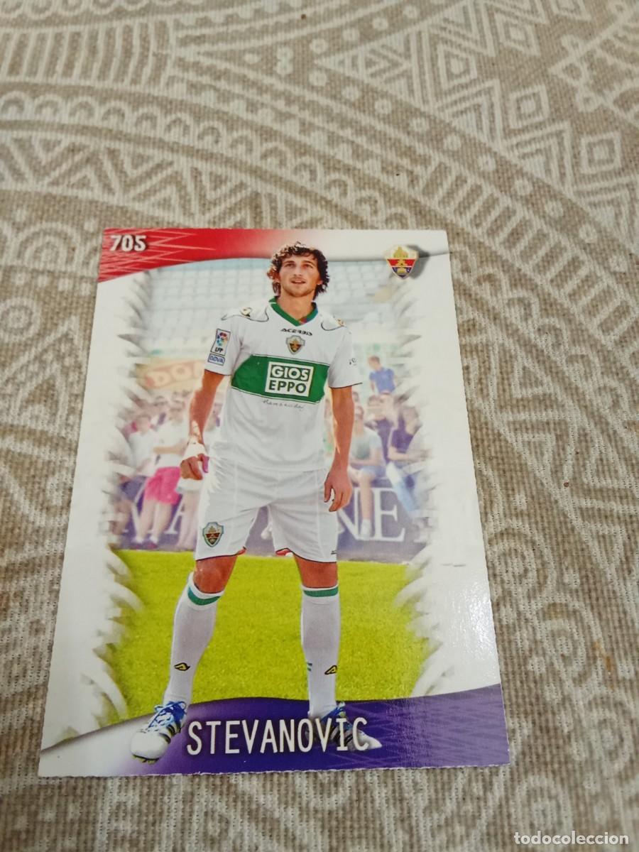 Cromos de F&uacute;tbol: 705 stevanovic elche &uacute;ltima hora quiz game collection 2014