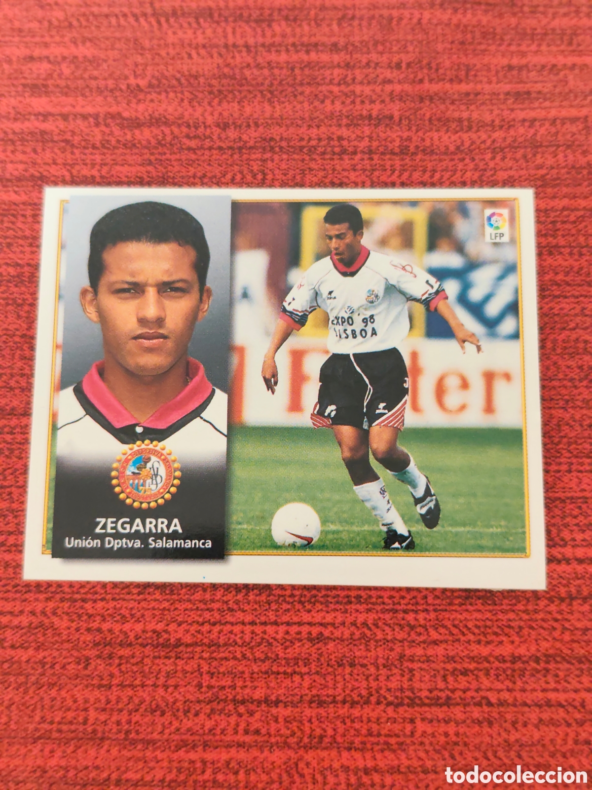 Cromos de F&uacute;tbol: BAJA ZEGARRA SALAMANCA EDICIONES ESTE 1998 1999