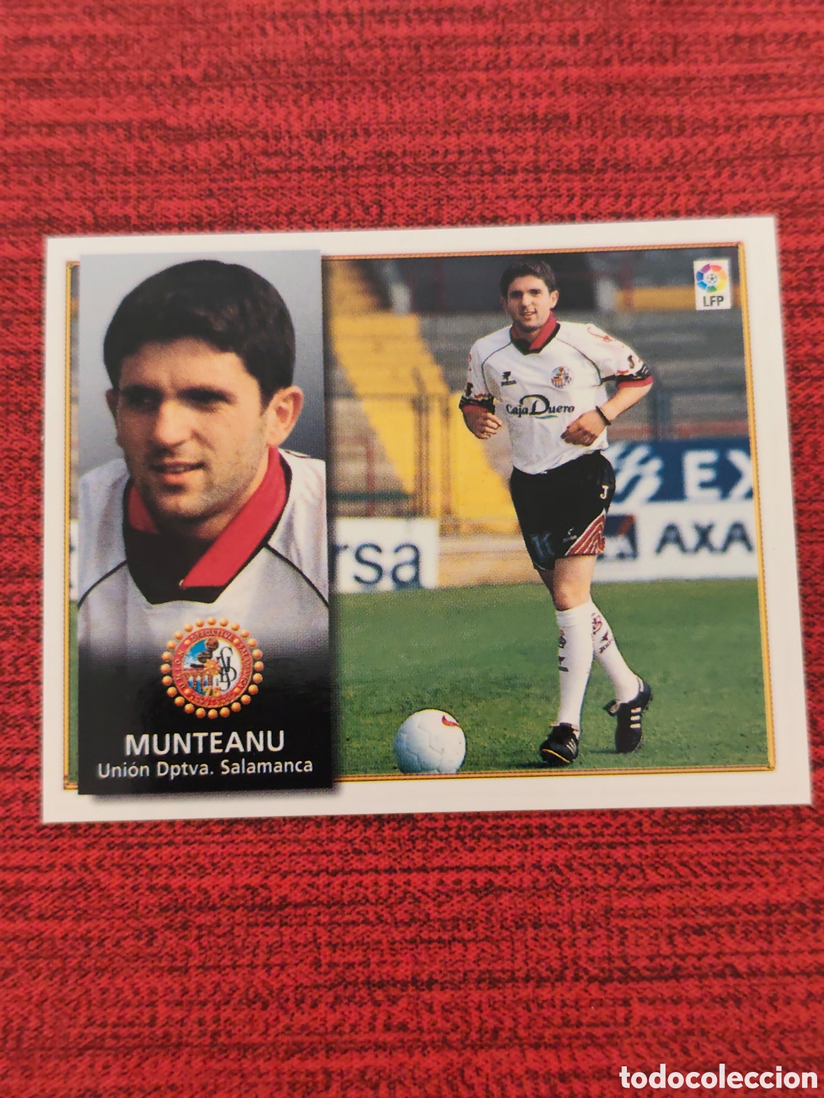 Cromos de F&uacute;tbol: BAJA MUNTEANU SALAMANCA EDICIONES ESTE 1998 1999