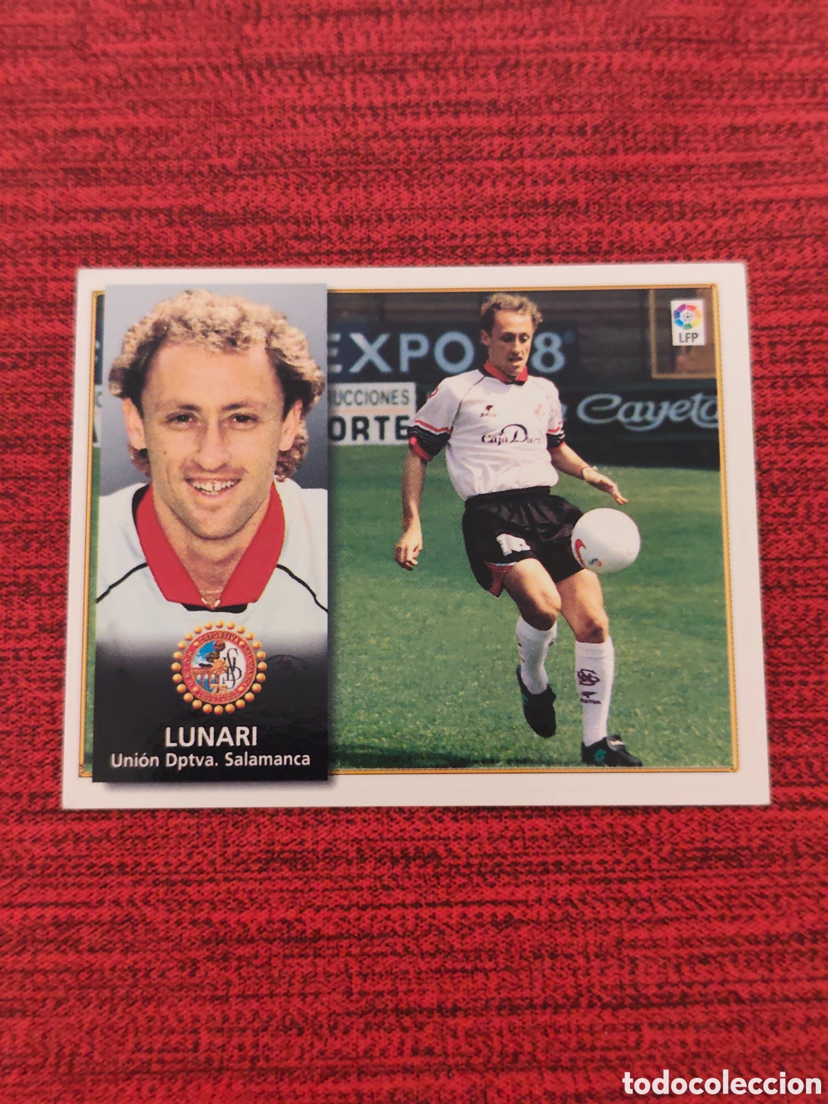 Cromos de F&uacute;tbol: BAJA LUNARI SALAMANCA EDICIONES ESTE 1998 1999