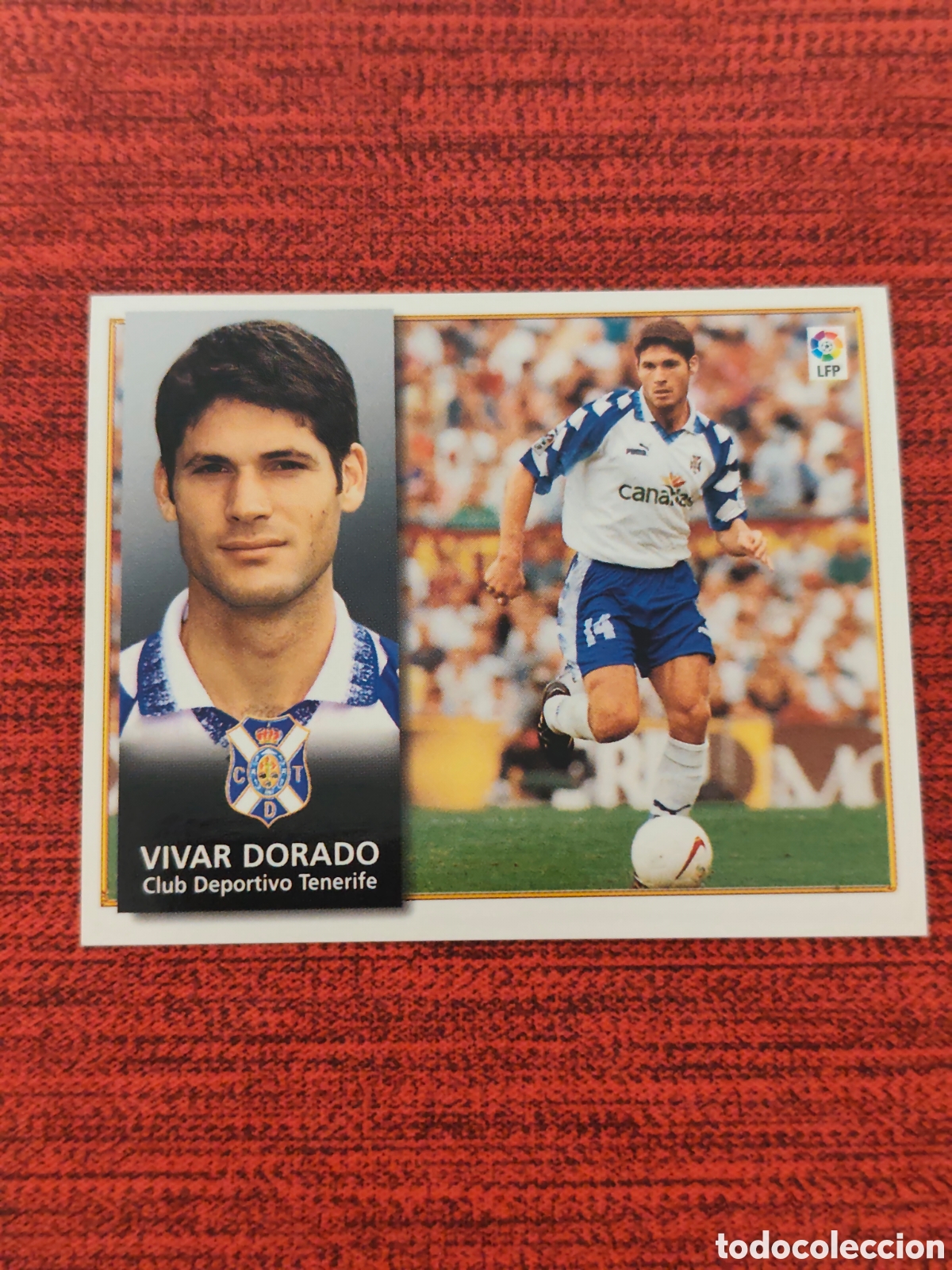 Cromos de F&uacute;tbol: BAJA VIVAR DORADO TENERIFE EDICIONES ESTE 1998 1999