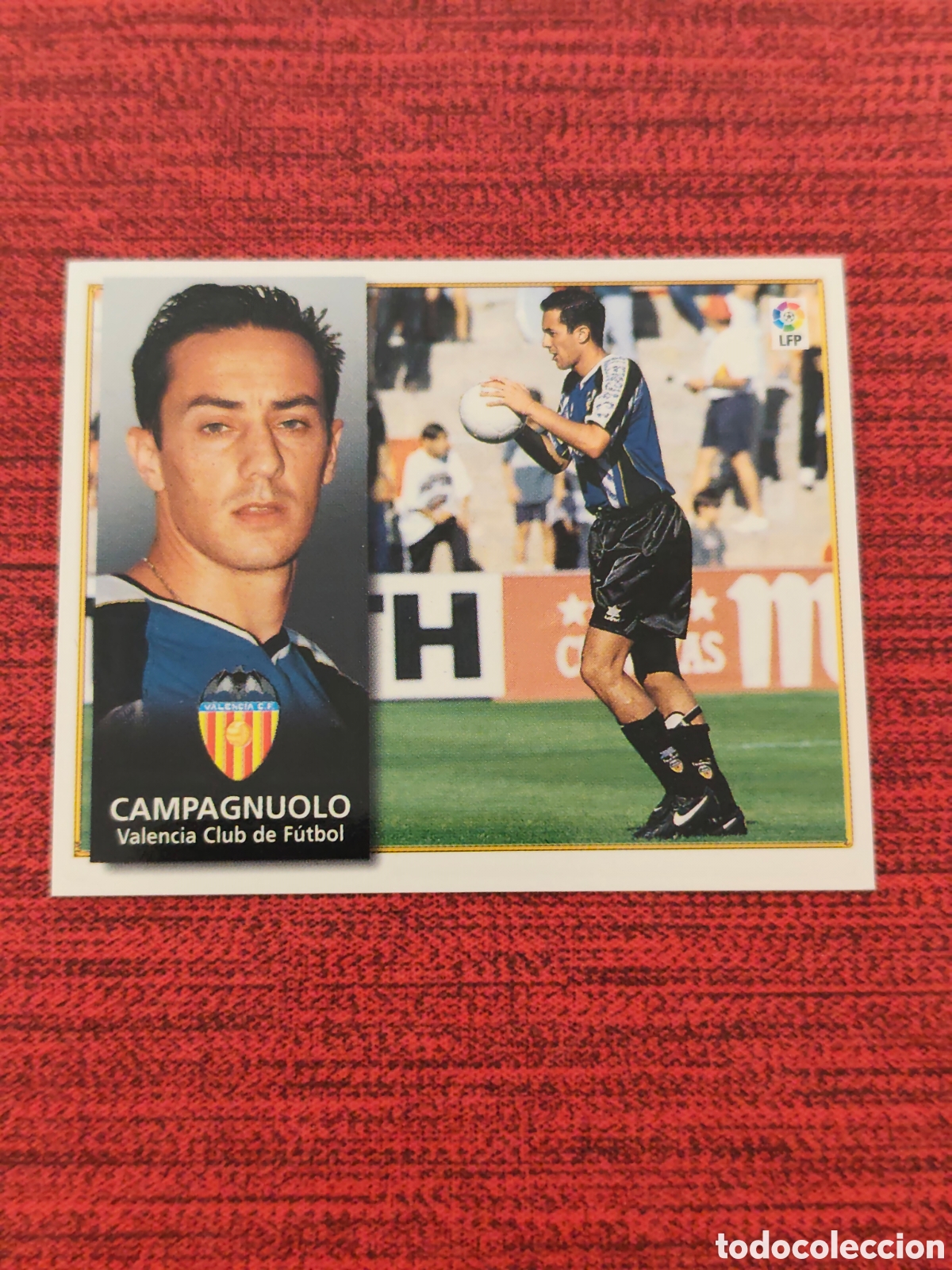 Cromos de F&uacute;tbol: BAJA CAMPAGNUOLO VALENCIA EDICIONES ESTE 1998 1999