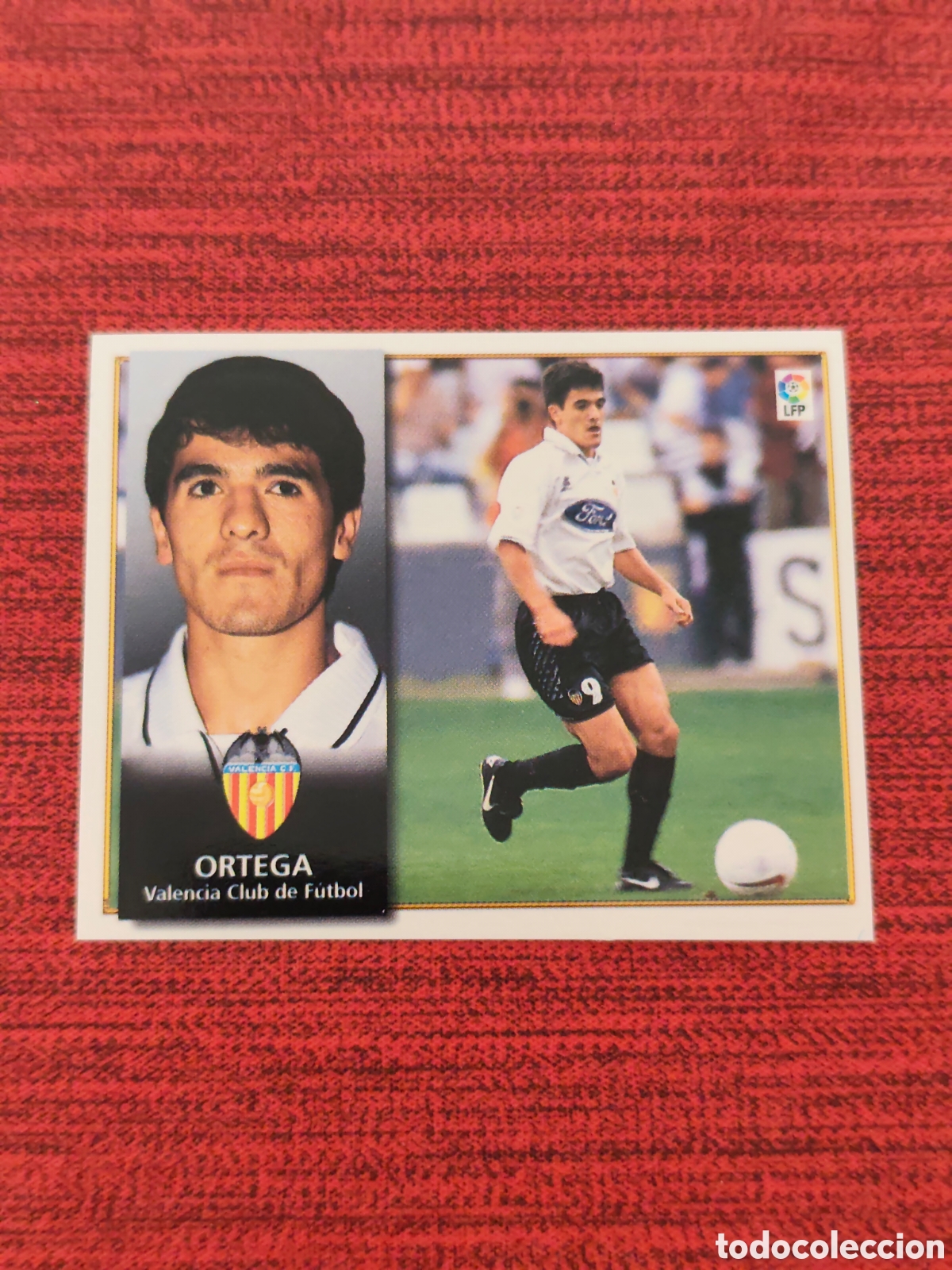 Cromos de F&uacute;tbol: BAJA ORTEGA VALENCIA EDICIONES ESTE 1998 1999