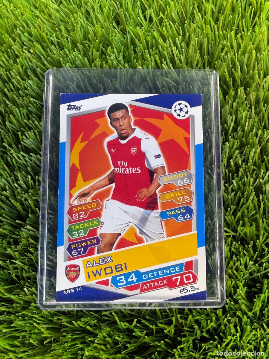 Cartes &agrave; collectionner de Football: N&ordm; ARS14 Alex Iwobi Arsenal Match Attax 16 17