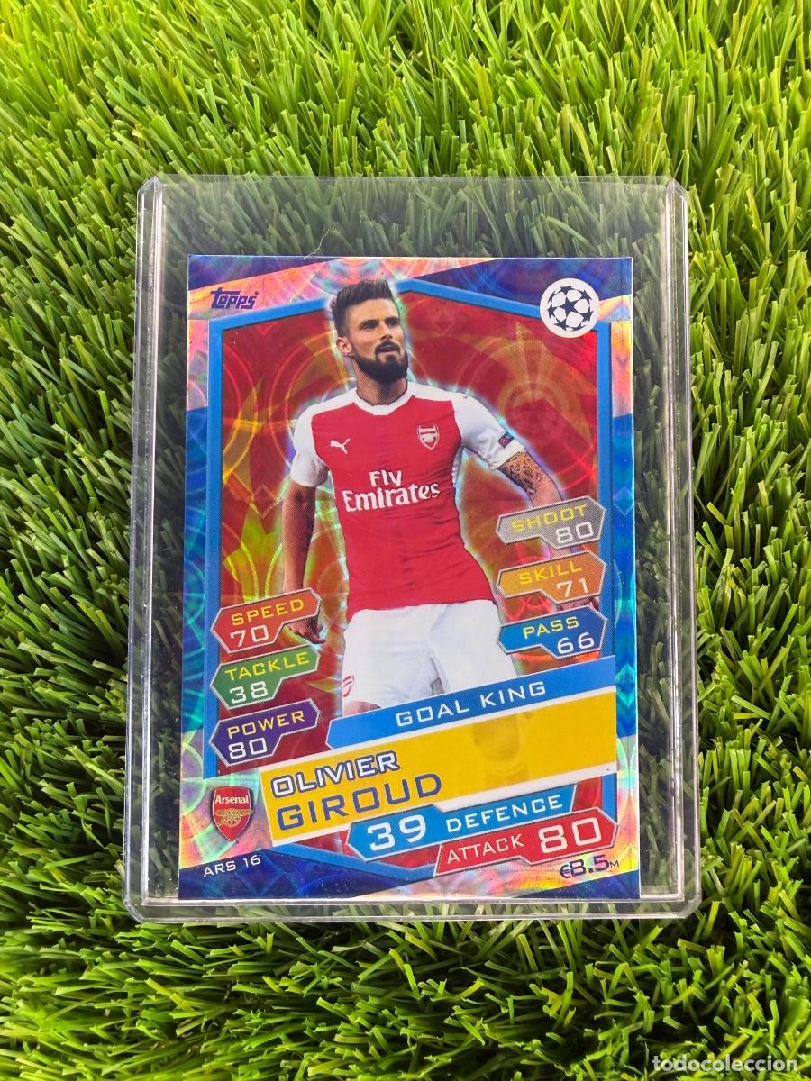 Cartes &agrave; collectionner de Football: N&ordm; ARS16 Olivier Giroud Goal King Arsenal Match Attax 16 17