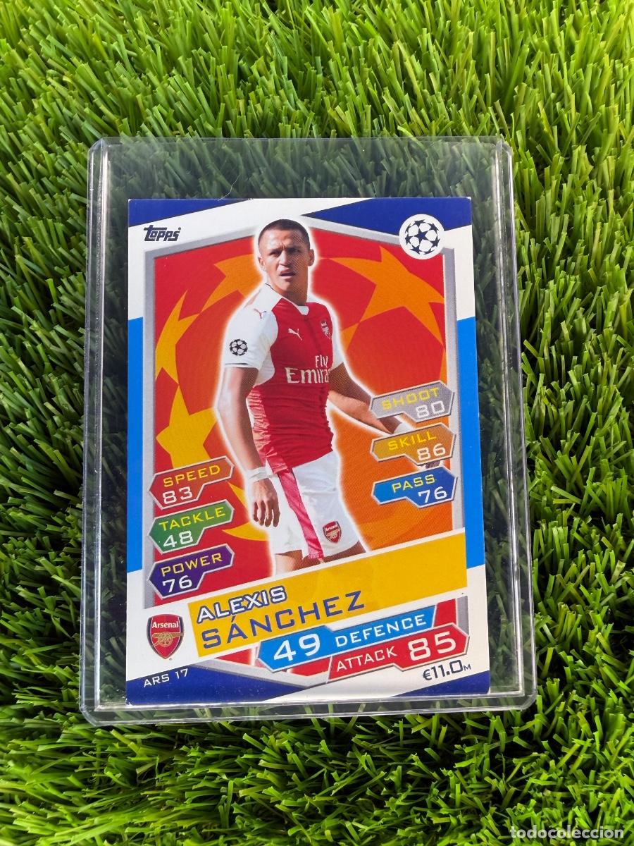 Cartes &agrave; collectionner de Football: N&ordm; ARS17 Alexis S&aacute;nchez Arsenal Match Attax 16 17