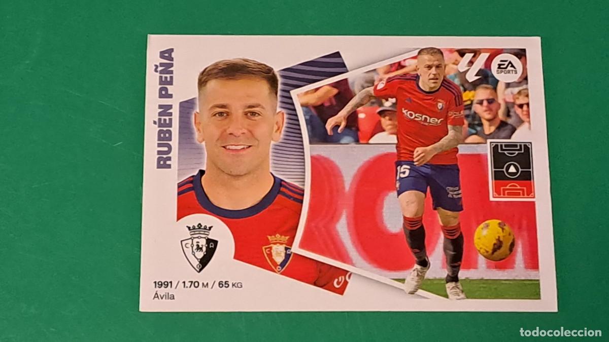 Cromos de F&uacute;tbol: LIGA ESTE 2024 2025 24 25 N&ordm; 6 RUBEN PE&Ntilde;A OSASUNA NUEVO SIN PEGAR