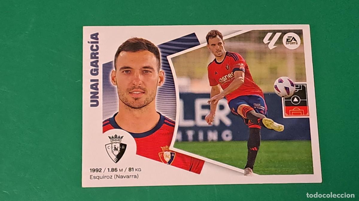 Cartes &agrave; collectionner de Football: LIGA ESTE 2024 2025 24 25 N&ordm; 8 BIS UNAI GARCIA OSASUNA NUEVO SIN PEGAR