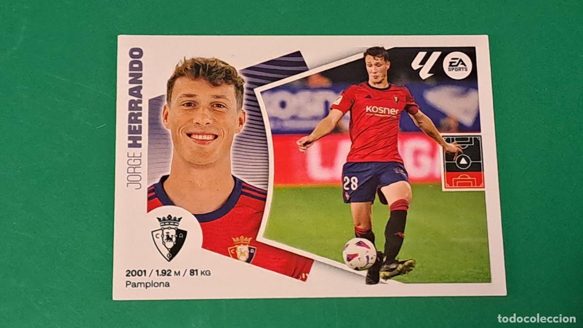 Cartes &agrave; collectionner de Football: LIGA ESTE 2024 2025 24 25 N&ordm; 9 HERRANDO OSASUNA NUEVO SIN PEGAR
