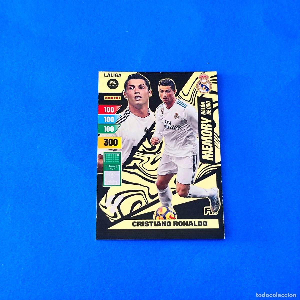 Cartes &agrave; collectionner de Football: Adrenalyn 2023 2024 / 23 24 Memory Bal&oacute;n de Oro Cristiano Ronaldo Real Madrid