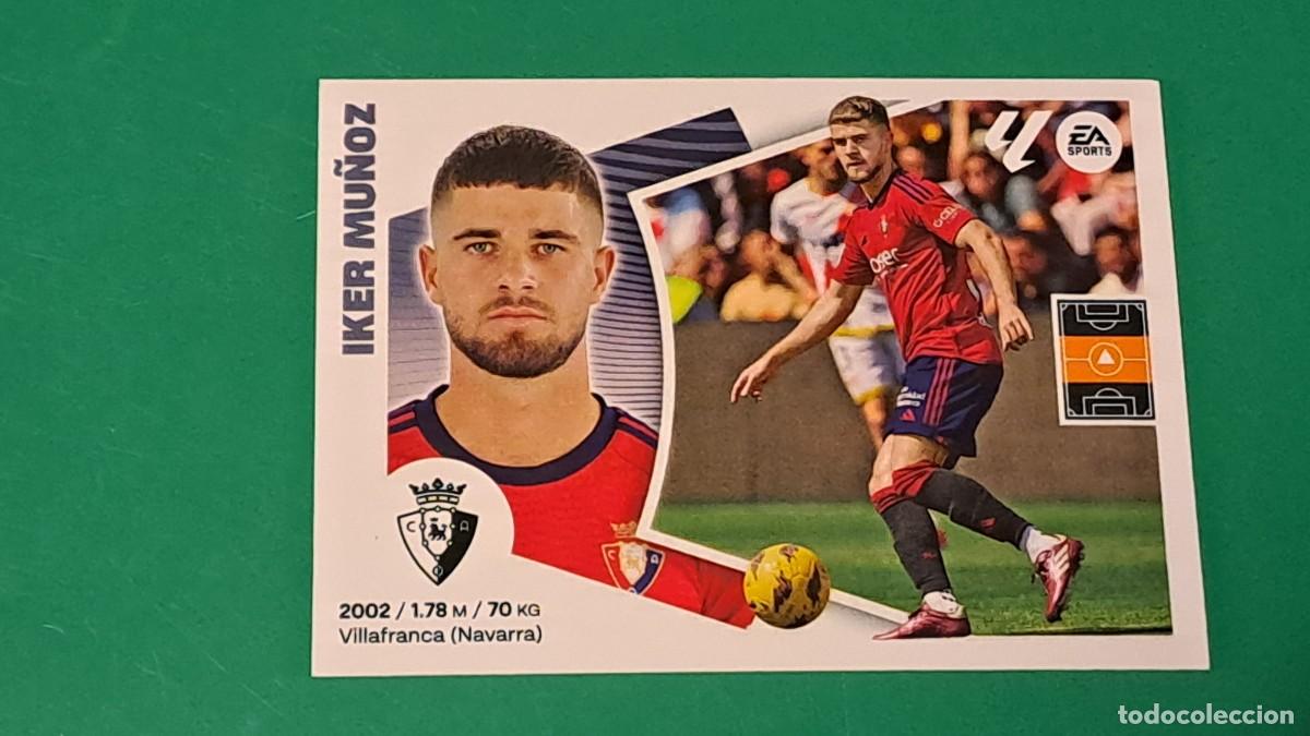 Figurine di Calcio: LIGA ESTE 2024 2025 24 25 N&ordm; 14 IKER MU&Ntilde;OZ OSASUNA NUEVO SIN PEGAR