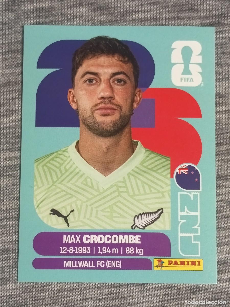 Cromos de F&uacute;tbol: CROCOMBE NZL 2 STICKER MUNDIAL 2026 PANINI FIFA WORLD CUP NUEVO