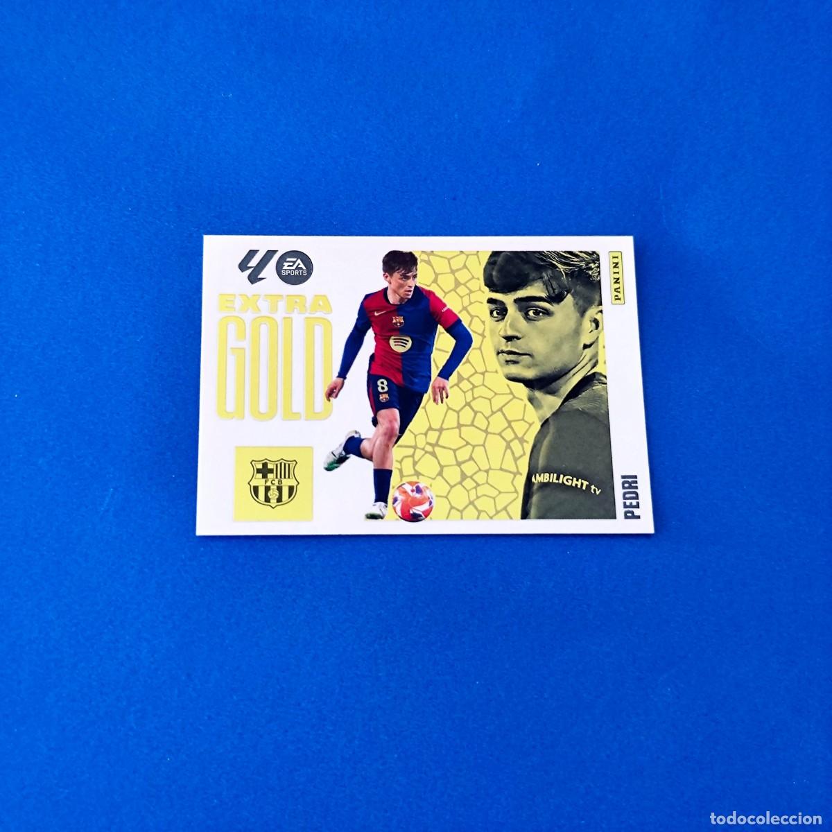 Fu&szlig;ball-Sticker: Liga Este 2025 2026 / 25 26 Extra Gold Pedri Barcelona