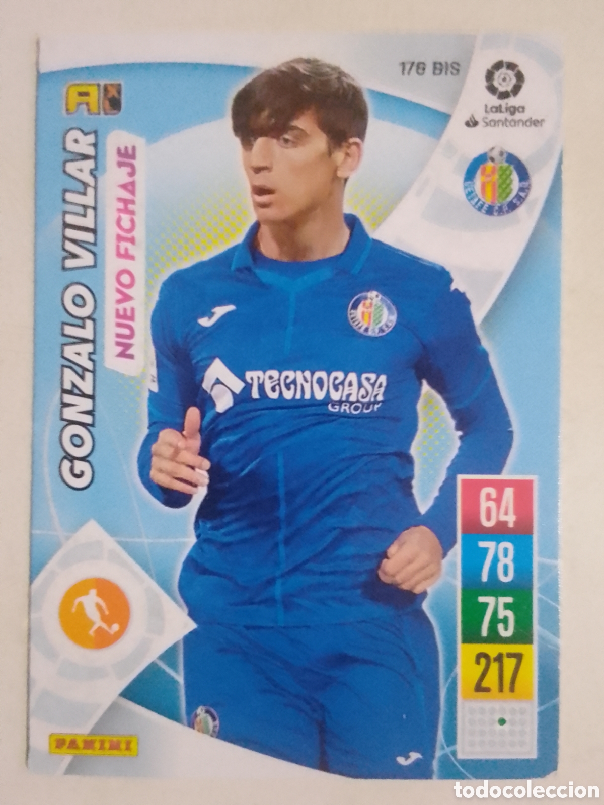 Cromos de F&uacute;tbol: Adrenalyn XL 2021-22 n&deg; 176 BIS Gonzalo Villar &bull; Getafe. NUEVO FICHAJE.