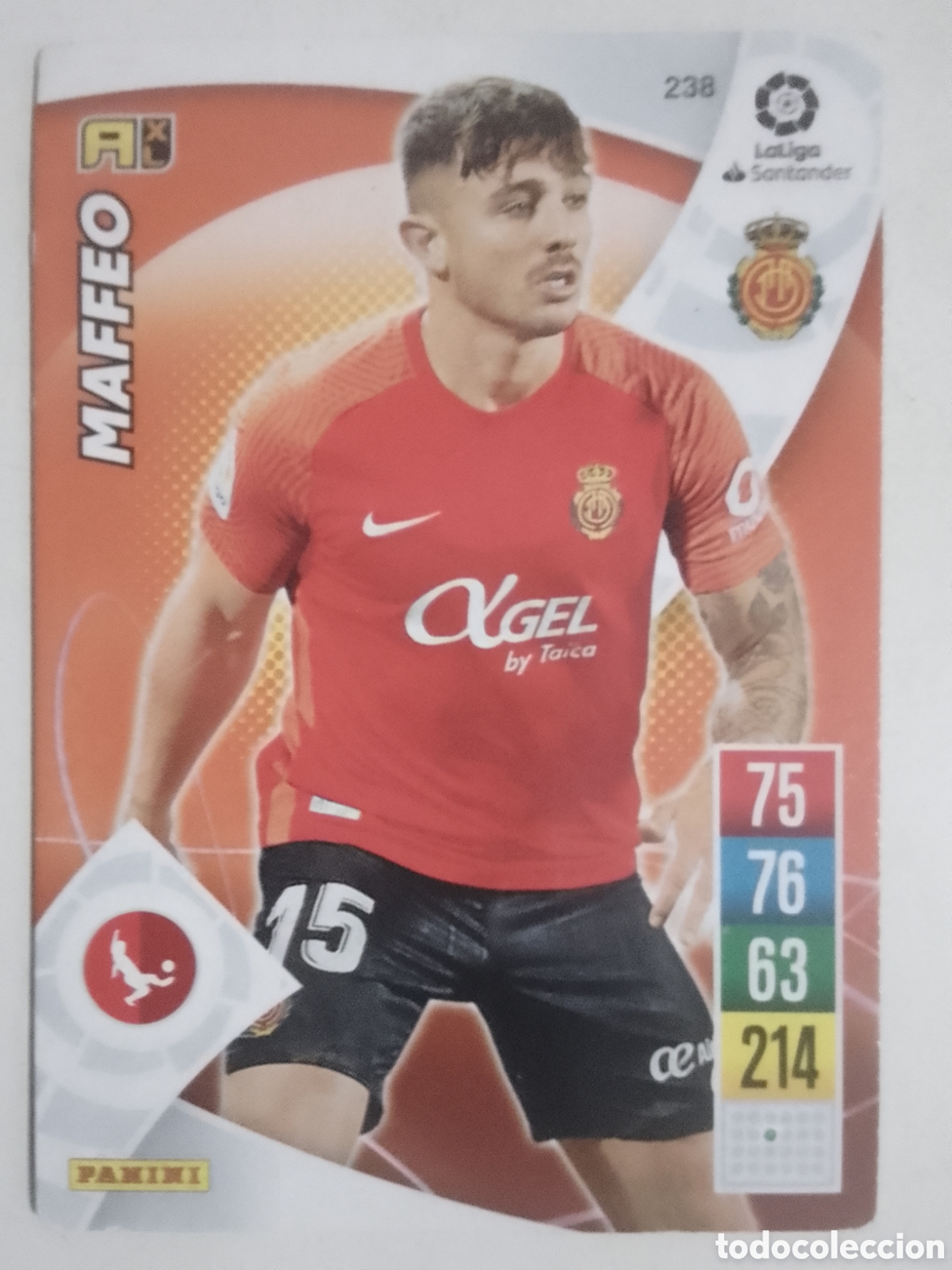 Cromos de F&uacute;tbol: Adrenalyn XL 2021-22 n&deg; 238 Maffeo &bull; Mallorca.