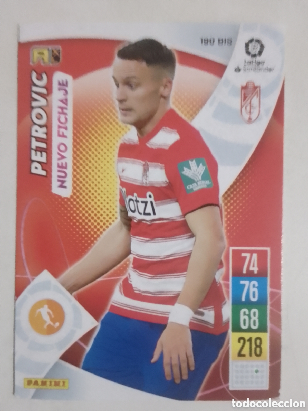 Cromos de F&uacute;tbol: Adrenalyn XL 2021-22 n&deg; 190 BIS Petrovic &bull; Granada. NUEVO FICHAJE.