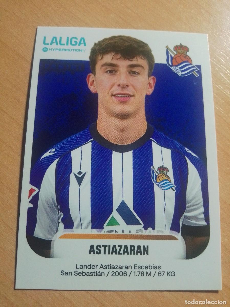 Cromos de F&uacute;tbol: 357 ASTIZARAN REAL SOCIEDAD B 2&ordf; DIVISION HYPERMOTION 25 26 PANINI 2025 2026 NUEVO