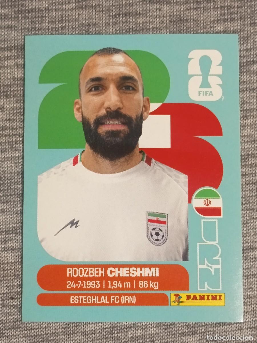 Cromos de Futebol: CHESHMI IRN 15 STICKER MUNDIAL 2026 PANINI FIFA WORLD CUP NUEVO
