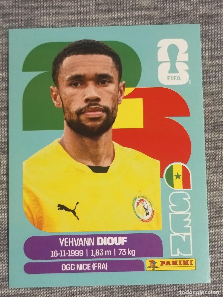 Cromos de F&uacute;tbol: DIOUF SEN 3 STICKER MUNDIAL 2026 PANINI FIFA WORLD CUP NUEVO