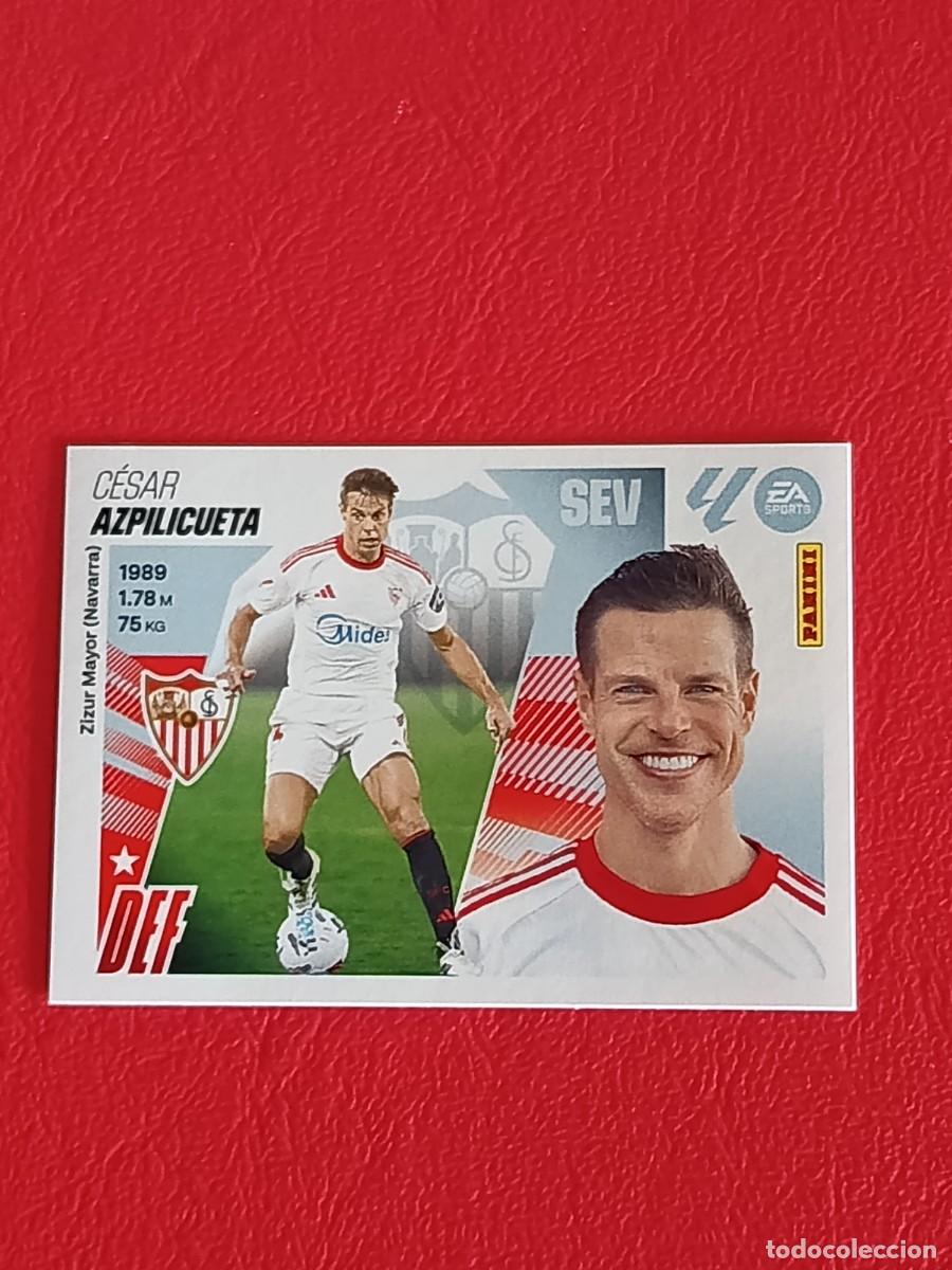 Cromos de F&uacute;tbol: Liga este 25 26 Panini AZPILICUETA COLOCA N&deg;10 BIS SEVILLA nuevo sin pegar