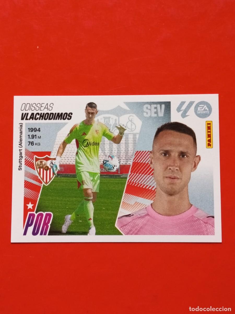 Cromos de F&uacute;tbol: Liga Este 25 26 Panini VLACHODIMOS COLOCA N&deg;4 BIS SEVILLA nuevo sin pegar