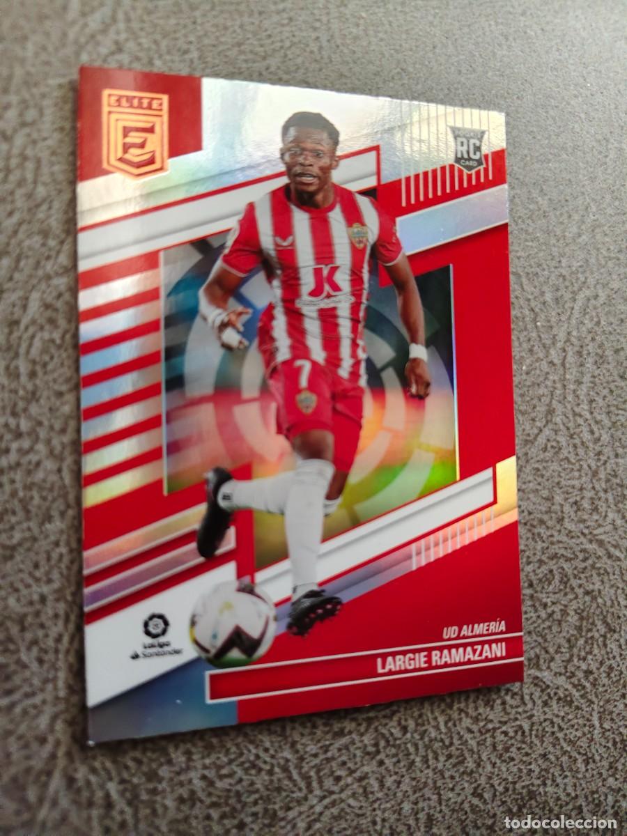 Cromos de F&uacute;tbol: 3 DONRUSS ELITE 22 23 LARGIE RAMAZANI UD ALMERIA BASE CARD LA LIGA PANINI 2022 2023