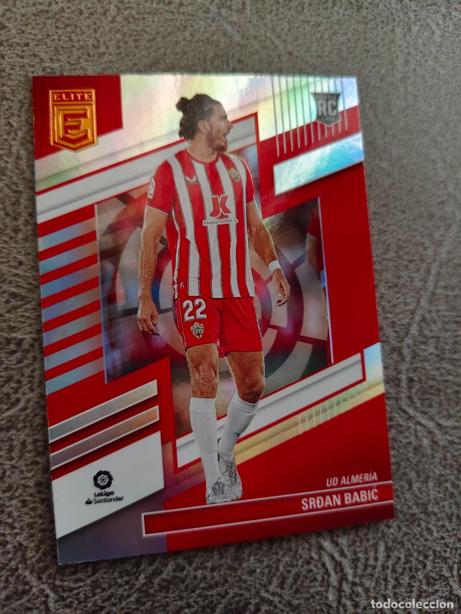 Cromos de F&uacute;tbol: 7 DONRUSS ELITE 22 23 SRDAN BABIC UD ALMERIA BASE CARD LA LIGA PANINI 2022 2023