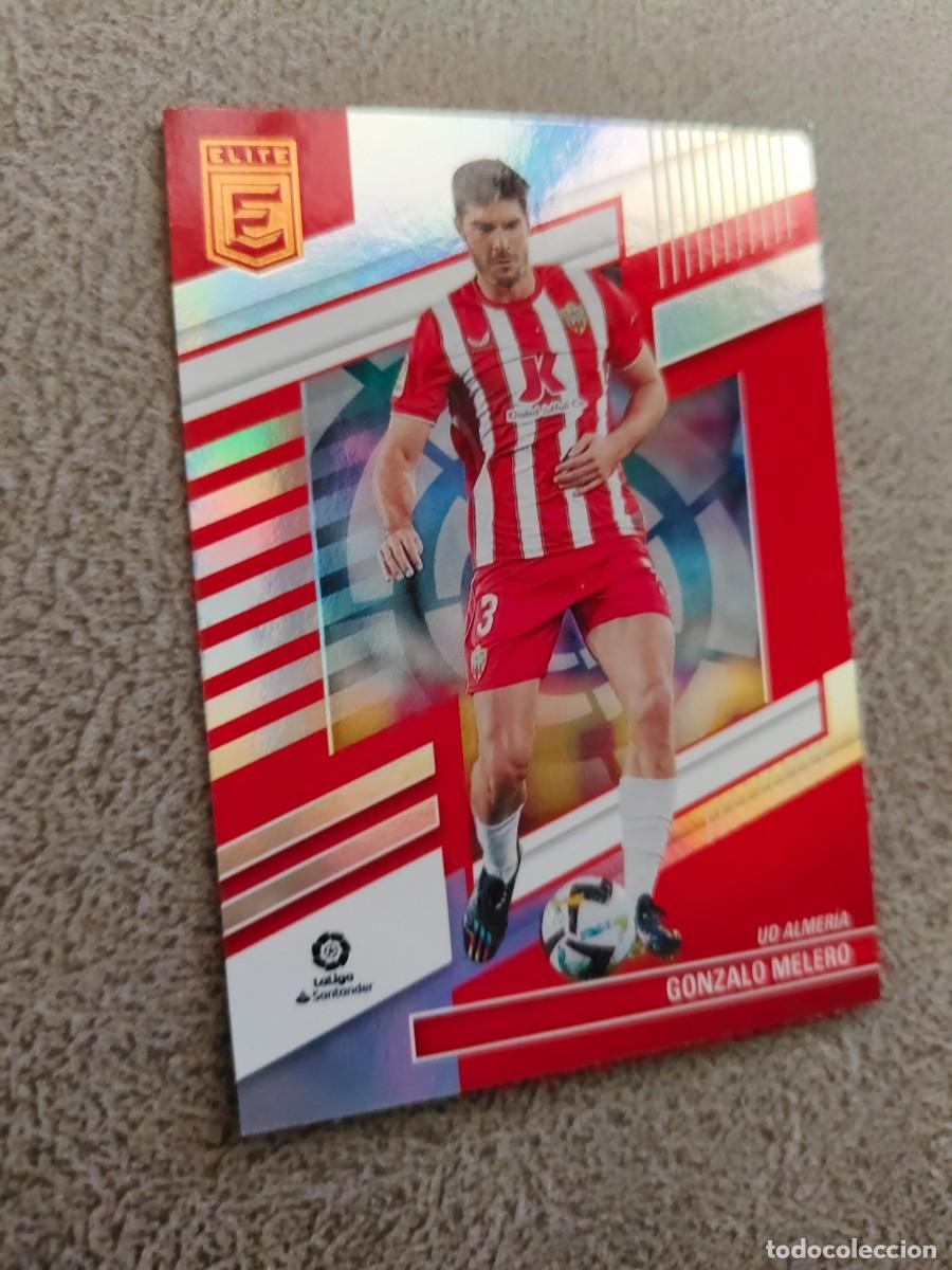 Cromos de F&uacute;tbol: 10 DONRUSS ELITE 22 23 GONZALO MELERO UD ALMERIA BASE CARD LA LIGA PANINI 2022 2023