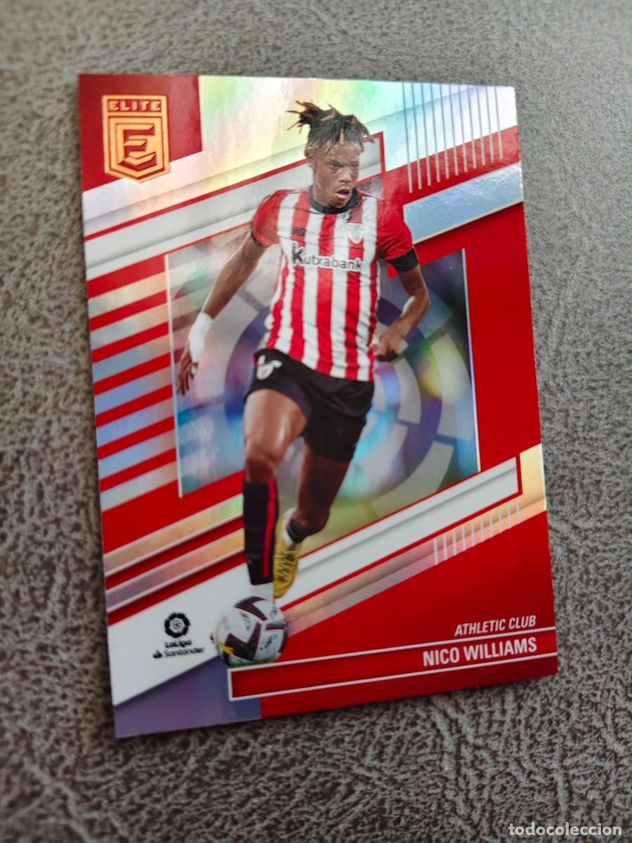 Figurine di Calcio: 17 DONRUSS ELITE 22 23 NICO WILLIAMS ATHLETIC CLUB BILBAO BASE CARD LA LIGA PANINI 2022 2023