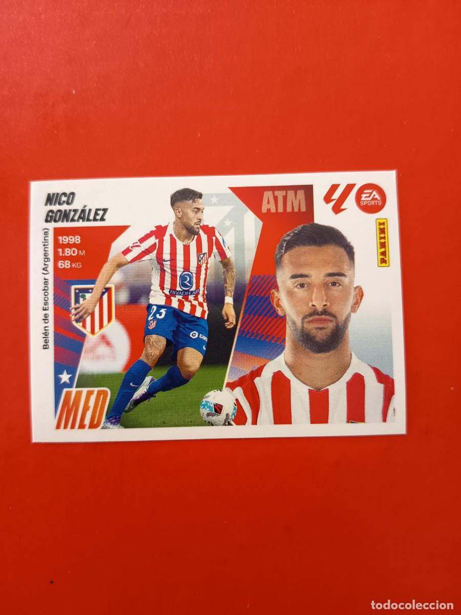 Cromos de F&uacute;tbol: Liga este 25 26 Panini NICO GONZ&Aacute;LEZ COLOCA N&deg;12 BIS ATLETICO DE MADRID nuevo sin pegar